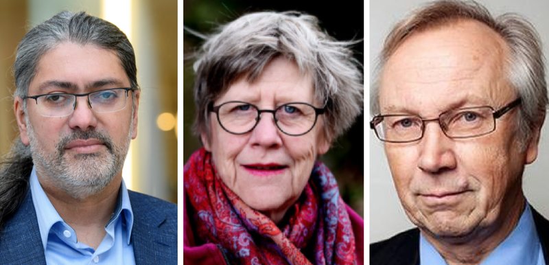 Ali Mirazimi, Agnes Wold och Bo Lundbäck Ali Mirazimi, Agnes Wold och Bo Lundbäck